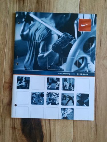 Vintage NIKE Training Gear Retail Dealer Catalog Fall 2002-2003