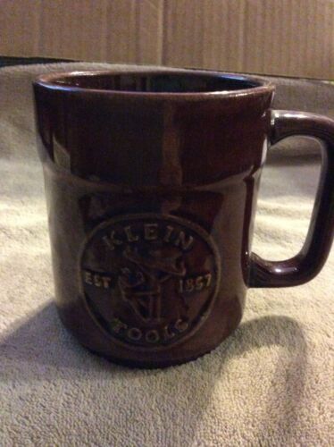 Klein Tools Lineman Coffee Cup Mug 125th Anniversary Vintage 1982