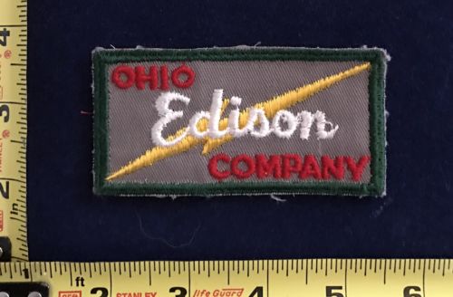 Vintage Ohio Edison Company Utilities Uniform Patch