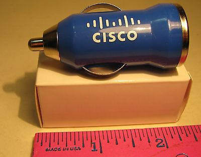 CISCO CAR USB CHARGER CIGARETTE LIGHTER TRAVEL CHARGER ADVERTISING COLLECTIBLE