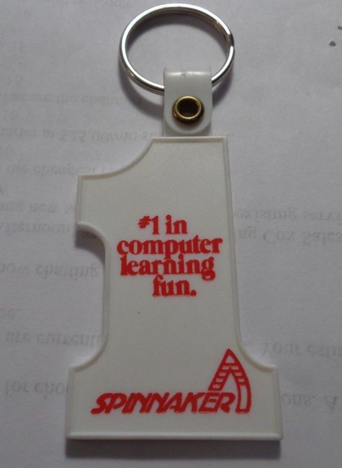 Vintage Collectible Spinnaker Software key chain