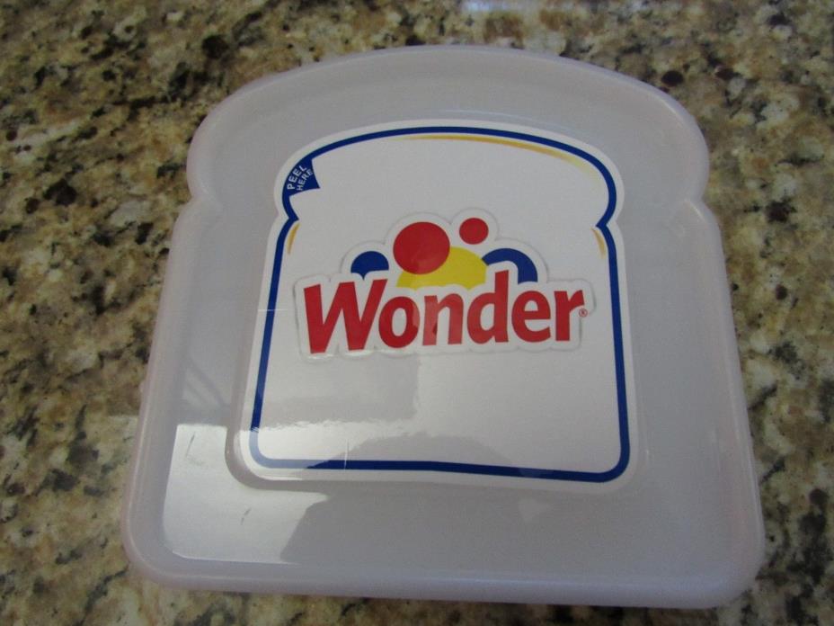 Vintage Wonder Bread Plastic Bread Holder - 2010 Hostess Brands