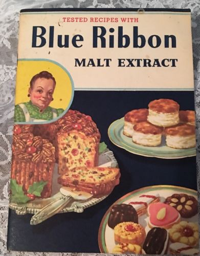 Vintage Blue Ribbon Malt Extract Recipe Booklet