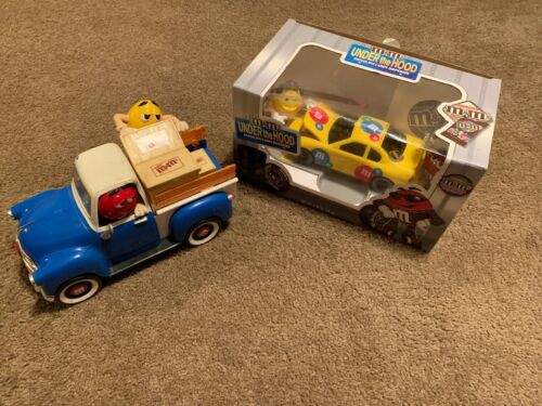 Lot Of 2 M&Ms - Under the Hood Car NIB, M&Ms Truck