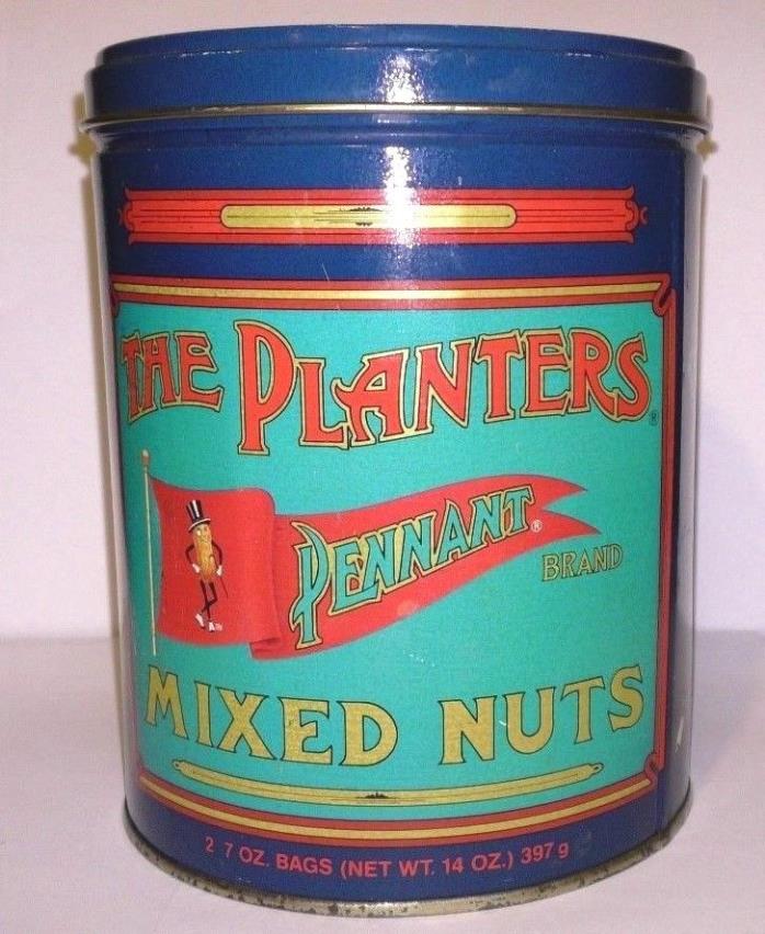 The PLANTERS NUT Tin Can LIMITED EDITION Planters Peanut PENNANT Vintage
