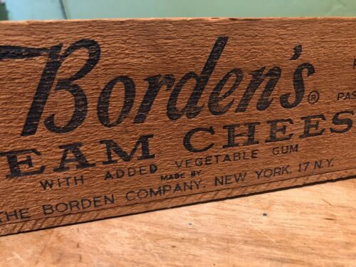 vintage borden's dairy Cheese Box