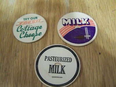 GENERIC  MILK BOTTLE CAP LOT 3 TOTAL LOT - 16