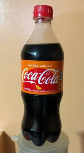 Brand New! Coca Cola Orange Vanilla New Flavor 20 Fl Oz. 1 Bottle