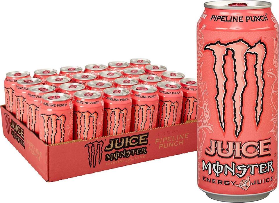 Monster Energy Juice Monster Pipeline Punch, Energy Drink, 16 Ounce