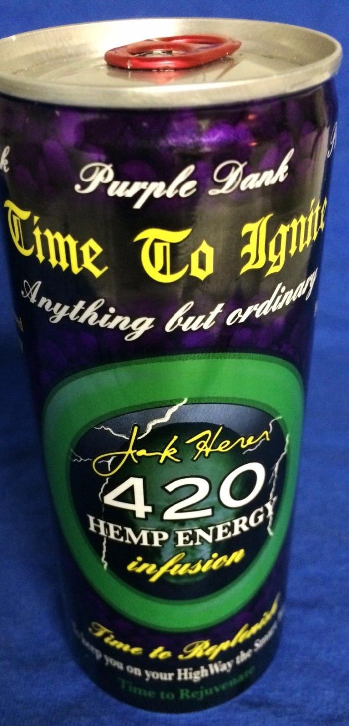 2008 420 Energy Drink FULL RARE Jack Herer Died in 2010 Cocaine Monster Dank