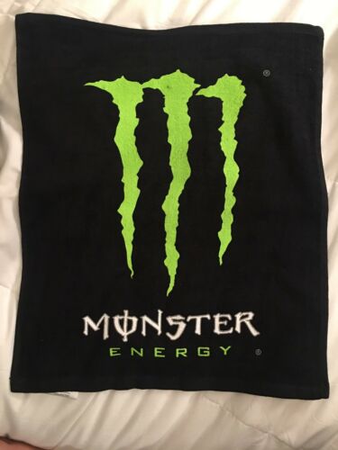 Monster Energy Towel Rare VHTF Promo hand Bar Gym Towel