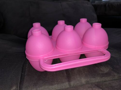 JELLO JELL-O Jiggler Egg Mold Pink Smooth gelatin Easter Egg Shaped