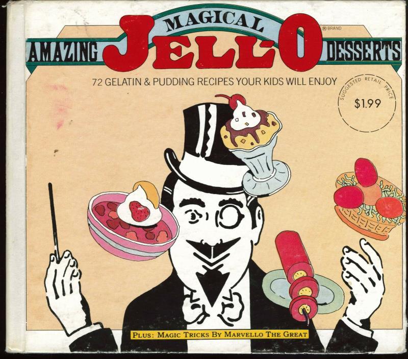 Jell-O Amazing Magical Desserts - Vintage Collectable - Printed in the USA