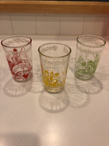 Howdy Doody Juice Glasses