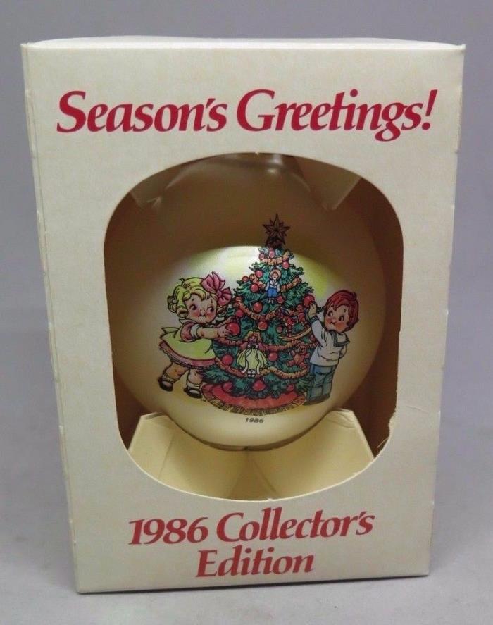 Campell's Kids Christmas Ornaments-1986 Through 1990