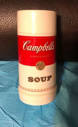 VINTAGE CAMPBELL'S SOUP THERMOS INSULATED. IT'S 7