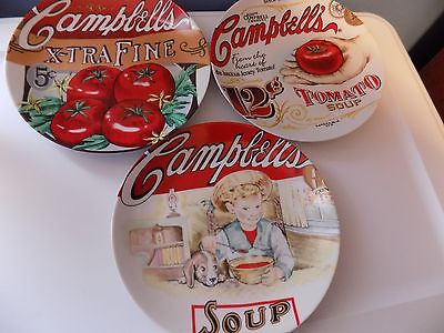 Campbell's Heritage Collection Decorative Plates (set of 3)