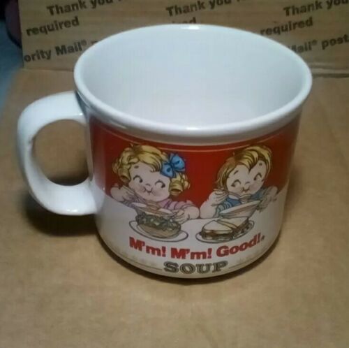 2 Campbell's Soup Mug Westwood 1991 14 ounces