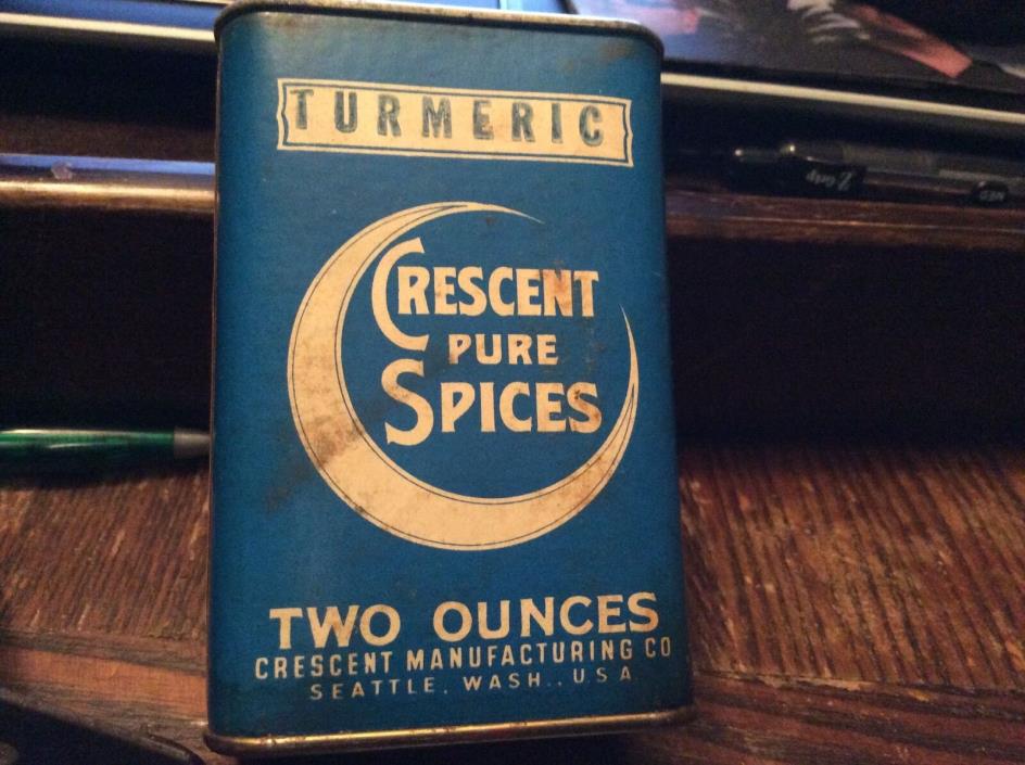 Vintage Crescent spices Turmeric 2 oz