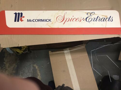 McCormick Spice Double Sided Metal Sign