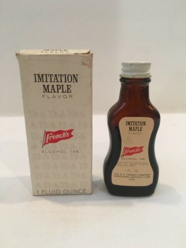 Vintage French’s Imitation Maple Flavor