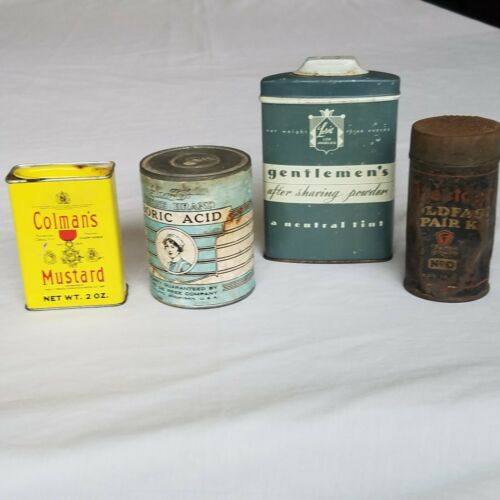 Vintage Old Containers