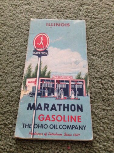 Marathon Gas Map Ohio Oil Company