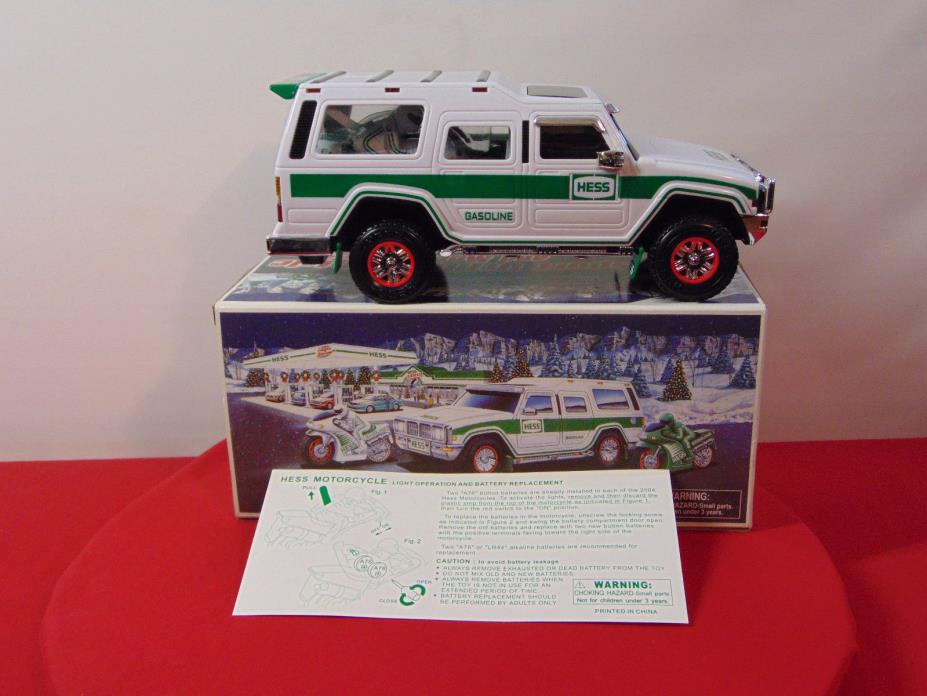 2004 HESS SPORT UTILITY VEHICLE AND MOTORCYCLES NIB