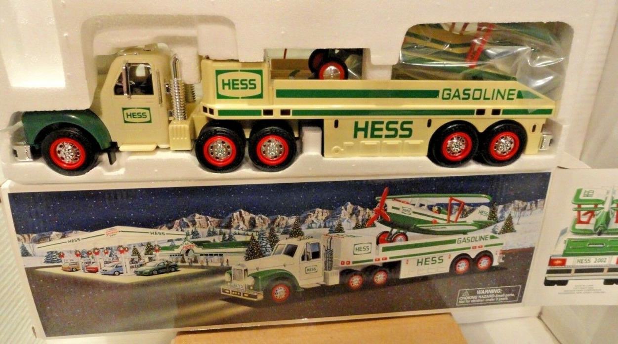 COLLECTIBLE 2002 HESS Toy Truck and  Airplane