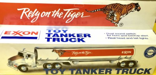 Exxon Toy Tanker Truck In Original Box