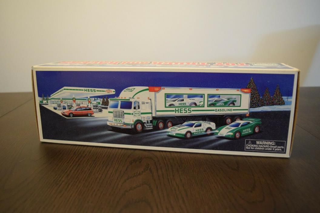 1997 Hess Truck | Collectible | Toy Truck and Racers