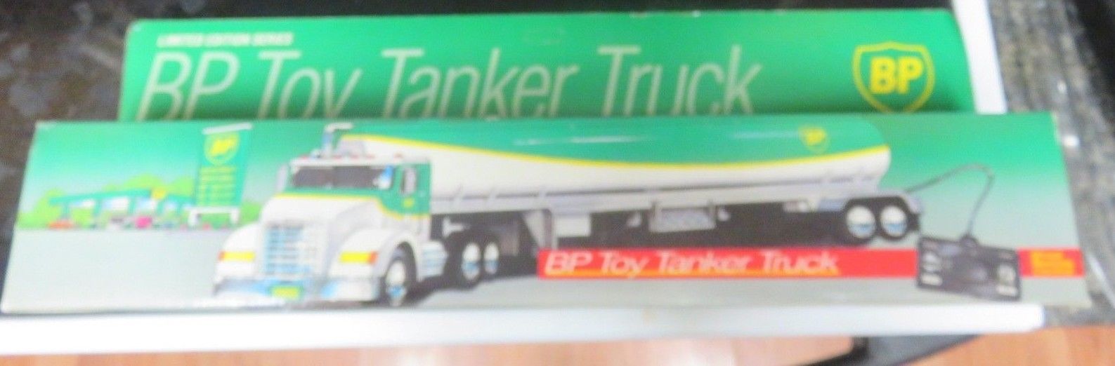 BP Limited Edition Diecast 1992 Toy Tanker Truck with Wired Remote Control - NIB