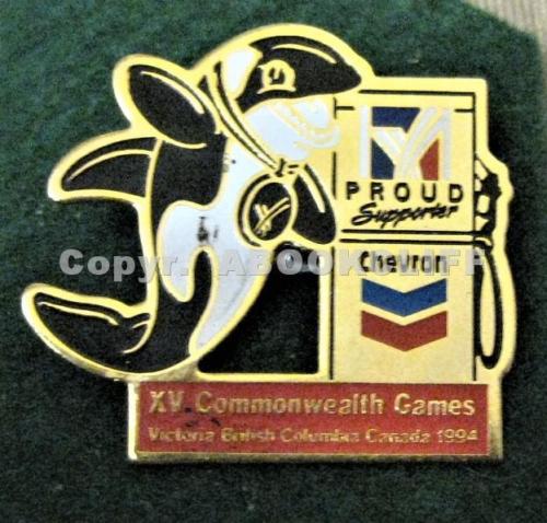 1994 COMMONWEALTH GAMES VICTORIA CHEVRON SPONSOR KILLER WHALE KLEE WYCK Mint