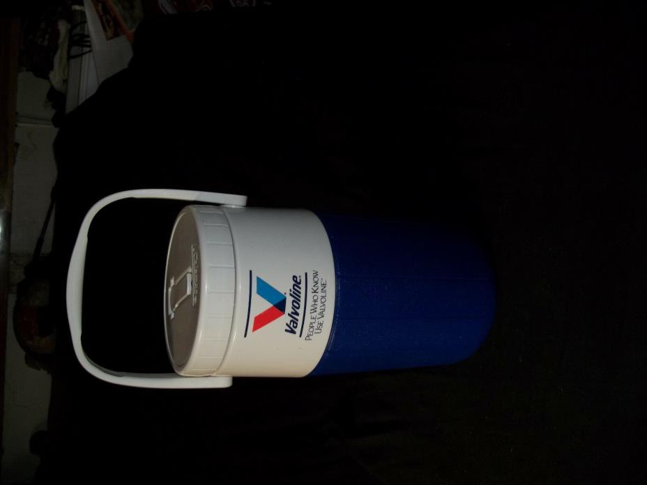 Valvoline Coleman PolyLite WATER JUG  1/2 gal Collectable