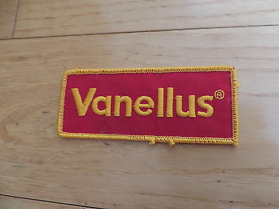 VANELLUS OIL EMBROIDERED CLOTH PATCH advertising FREE SHIPPING