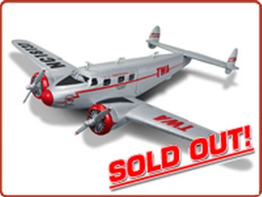 2016 TEXACO AIRPLANE SPECIAL 1937 LOCKHEED 12A ELECTRA TWA #24 MINT BOX SOLD OUT