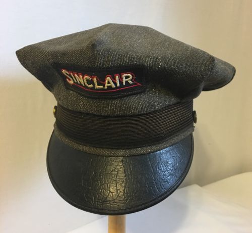 Vintage Sinclair Gas Station Service Attendant Hat