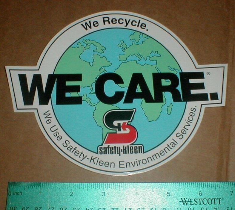 Safety Kleen environmental We Care NASCAR racing 7.5