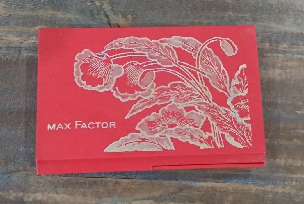 Max Factor Empress Case Plastic Vintage Make Up Box