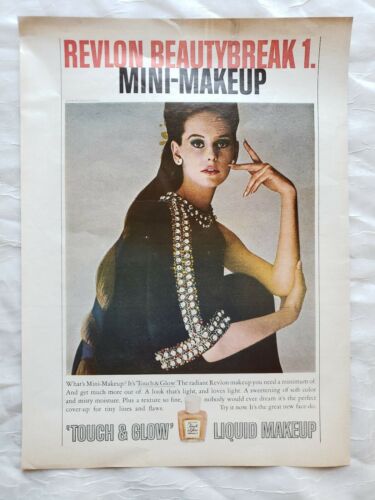 1960s Revlon Makeup Print Ad