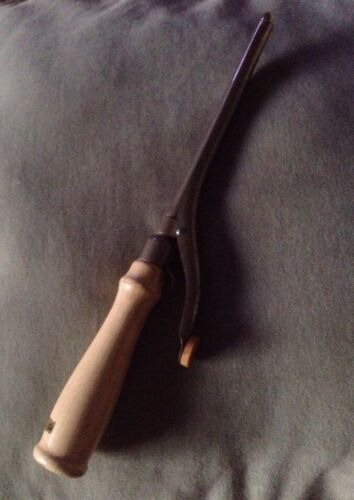 Vintage Marked Curling Iron For Decoration