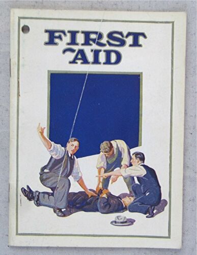 Vintage 1920's First Aid Booklet