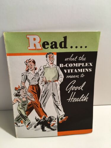 ca 1942 WW II era VITAMIN B COMPLEX NORWICH NORPLEX DIET SUPPLEMENT ADVERTISING