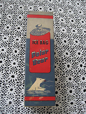 Polar Bear Ice Bag in Box English Spanish Advertising