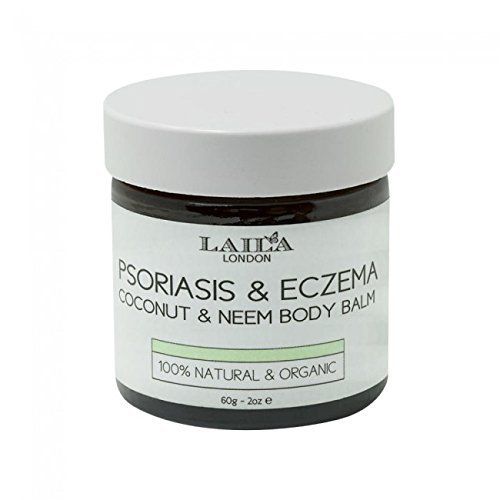 Laila London Herbal Psoriasis And Eczema Coconut And Been Body Balm 2 Oz