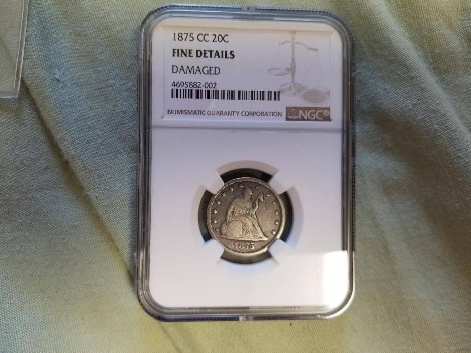 1875-CC 20C NGC F