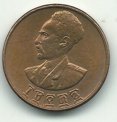 VERY NICE HIGH GRADE AU/UNC 1936 1944 ETHIOPIA ONE 1 CENT COIN-FEB321