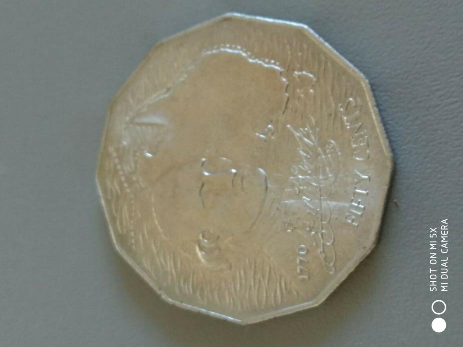 AUSTRALIA 50 CENT 1970 COIN