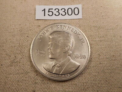 2000 Liberia 10 Dollars John F Kennedy Nice Higher Grade Album Coin - # 153300