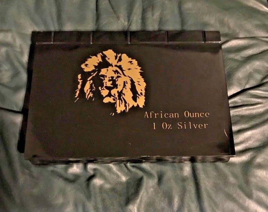 2008-2018 Rwanda African Silver Wildlife ALL 11 COINS in Blister, w/box